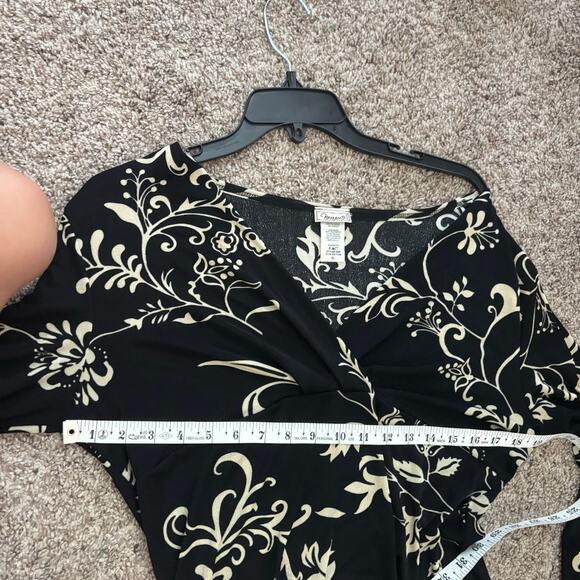 VTG Nexxen Women’s Floral Whimsygoth Long Sleeve Top XL 90s Babydoll Y2k - Picture 9 of 9